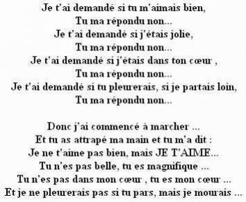 JE T'AIME